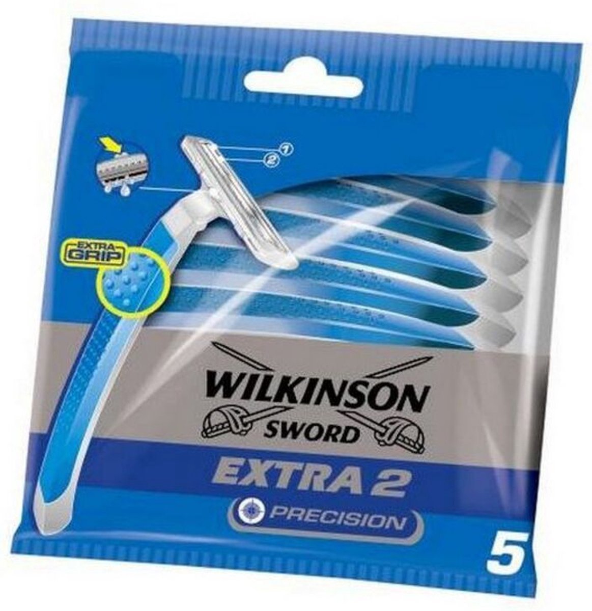 Wilkinson Sword Extra 2 Precision - 5st. - Voordeelverpakking 6 stuks