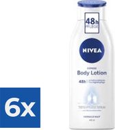 Nivea Bodylotion  Express 400 ml - Met hydraterend 48H serum - Voordeelverpakking 6 stuks