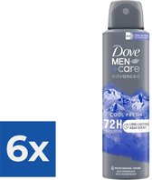 Dove Men+care cool fresh deodorant spray - Voordeelverpakking 6 stuks