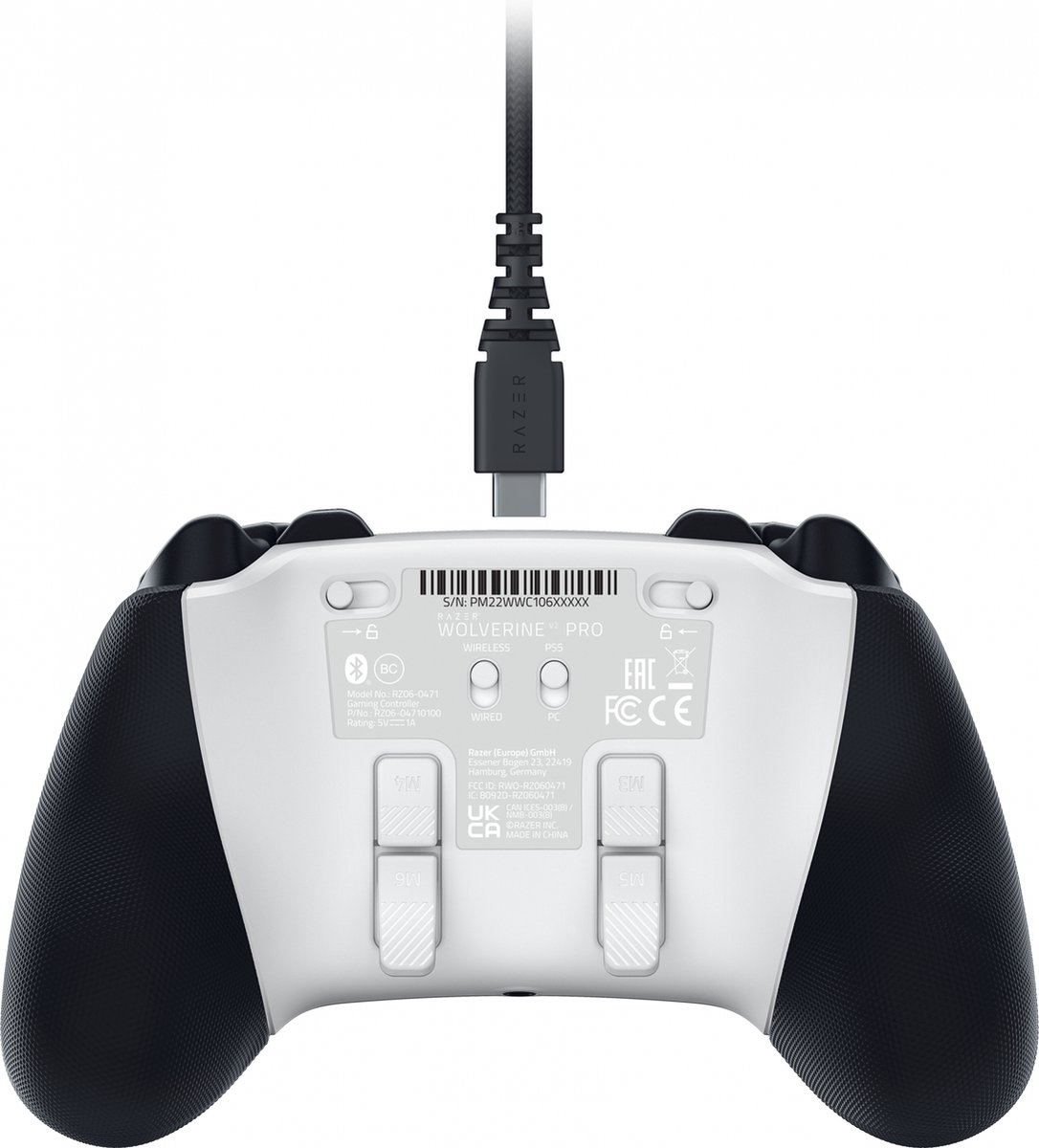 Razer Wolverine V2 Pro - Draadloze Gaming Controller - Zwart - PS5