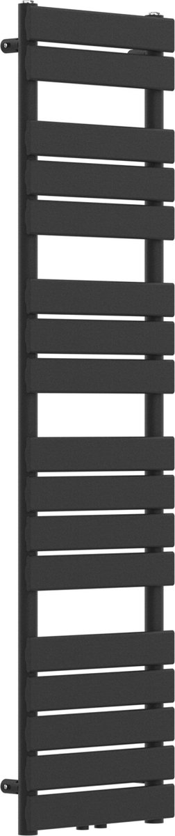 Handdoekradiator Voss 160x40x5,2 cm zwart
