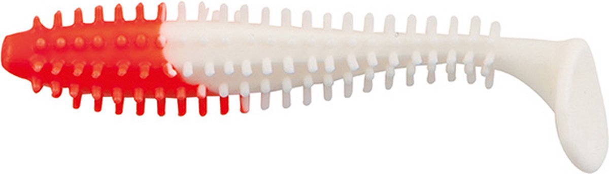 Fox Rage Ultra UV Spikey Shad 6cm - Kleur : Red Head