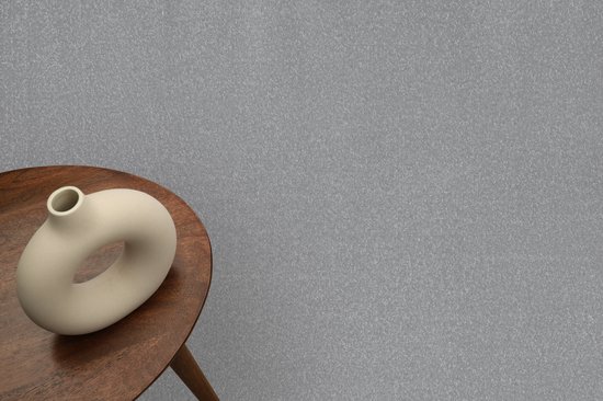 Tapiso Tapis de Couloir Mono Gris Clair Tapis de Couloir Uni à Poils Ras Taille - 100x1500