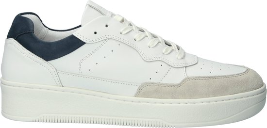 Blackstone Drew - White Navy - Sneaker (low) - Man - White - Taille: 45