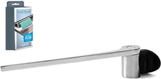 Handdoekhouder voor Radiatoren Sapho Magnetisch 43 cm Chroom - Megadump Tiel