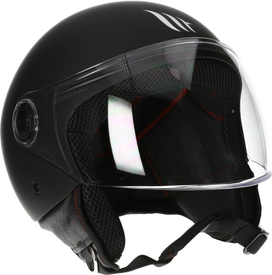 MT Street jet helm mat zwart L motor & scooter