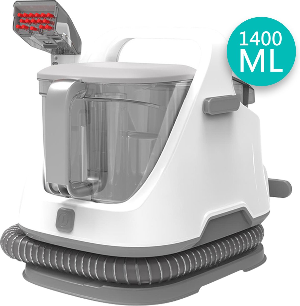 Draagbaar & Compacte Vlekkenreiniger Apparaat 1200W Bank Reiniger - Krachtige Tapijtreiniger Machine - Waterstofzuiger - Wit