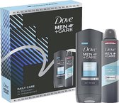 Gift Dove Men Daily Care XL Gel douche 400 ml et Déo Spray 200 ml - Pack économique 12 pièces