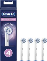 Bol.com Oral-B Sensitive Clean - Opzetborstels - 4 Stuks - Voordeelverpakking 12 stuks aanbieding