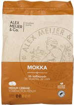 Alex Meijer - Mokka Koffie - Koffiepads - Zak 36 stuks x 6,94 gram