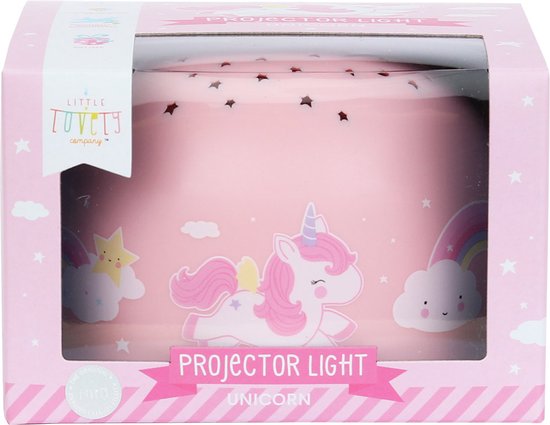 A Little Lovely Company - Projector Lamp sterrenprojector: Eenhoorn van Merkloos — afbeelding 2