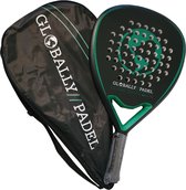 GloballyPadel Pro Edition 2024 - Carbone - Raquette de Padel - Padel - Raquettes Padel - Raquette - Pagaie - Sac de padel inclus - Mousse hybride - 355 365gr - 38 mm d'épaisseur - Forme diamant