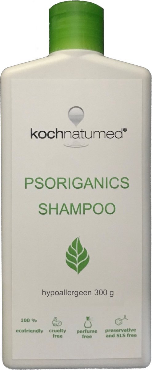 Psoriganics shampoo - 100% natuurlijk - hypoallergene shampoo - geschikt bij - psoriasis - Seborroïsche dermatitis - droge huid - gevoelige huid - eczeem - roos