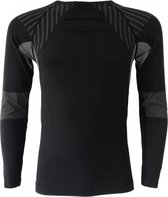 Hydrowear model Wilson thermoshirt lange mouw zwart/grijs M/L