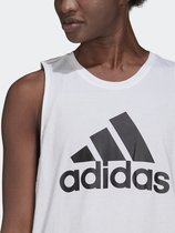 adidas Sportswear Essentials Big Logo Tanktop - Dames - Wit- M