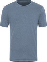 Jako Pro Casual T-Shirt Heren - Smokey Blue | Maat: M