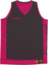 Spalding Reversible Shirt Kinderen - Fuchsia / Zwart | Maat: 140