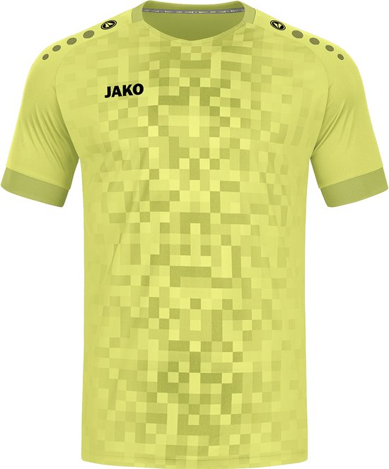 JAKO Shirt Pixel Korte Mouwen Felgeel Maat S