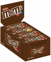 M&M's Choco Single - 24 x 45g