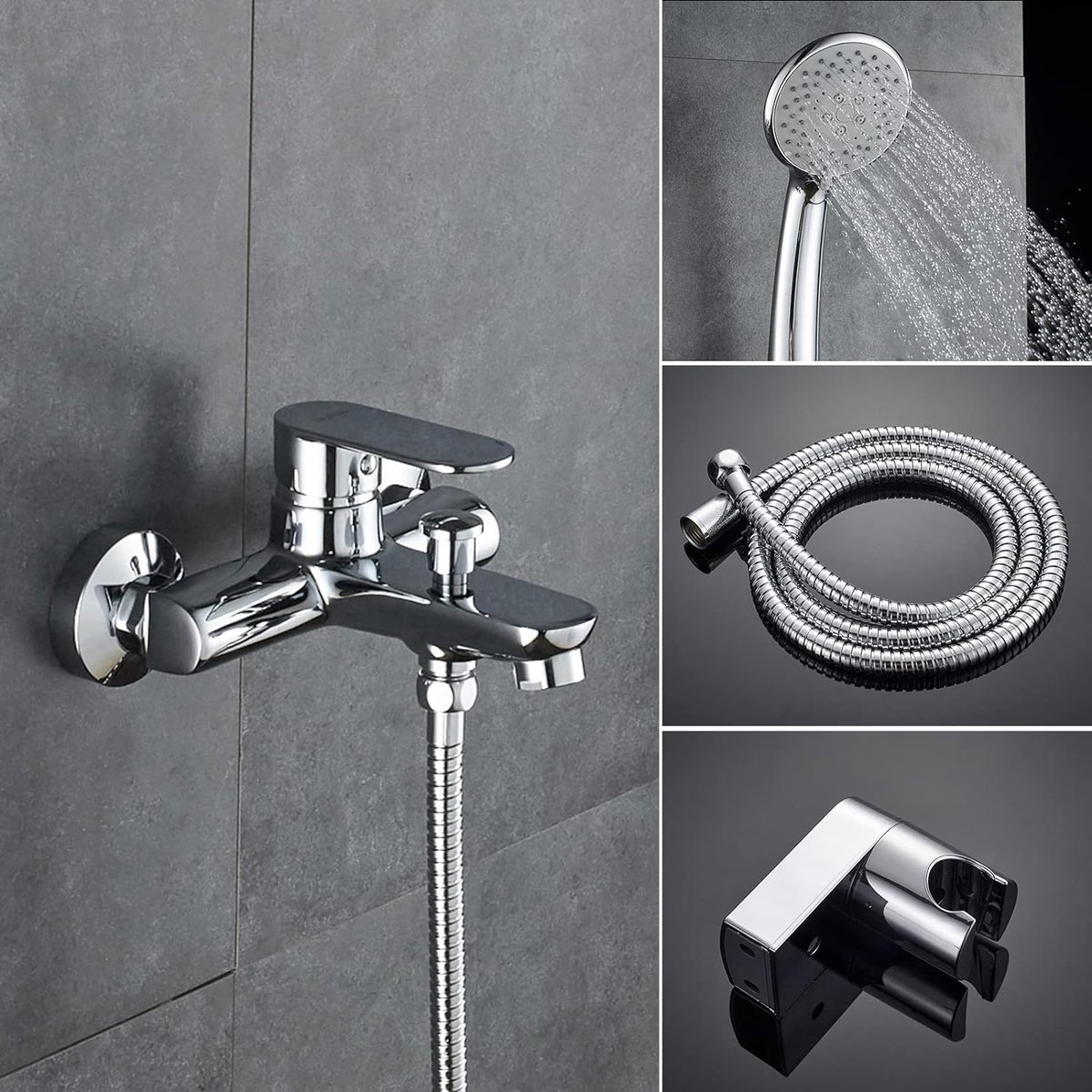 Shower de douche Grifema Berlin MonoMando avec Hose d'artichaut et