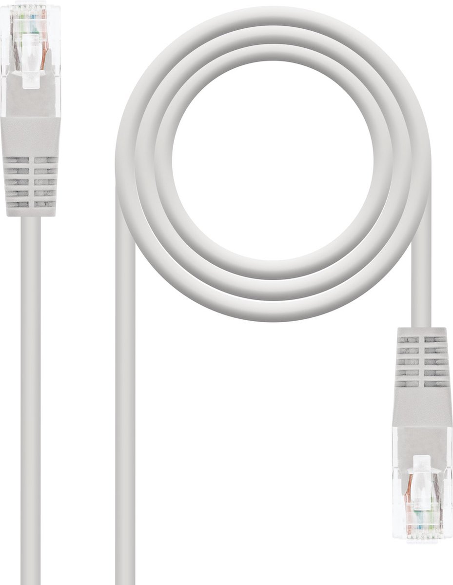 Nanocable 10.20.0425 netwerkkabel Grijs 25 m Cat6 U/UTP (UTP)