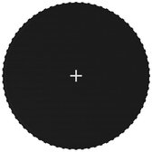 vidaXL - Springmat - voor - 13 - feet/3,96 - m - ronde - trampoline - stof - zwart