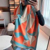 Apeirom Sjaal Shawl Omslagdoek - Cape - Scarves - Faux Cashmere - Multi Functional - 4 Seasons - 185x65cm