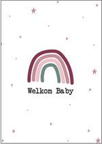 Ansichtkaart Welkom Baby