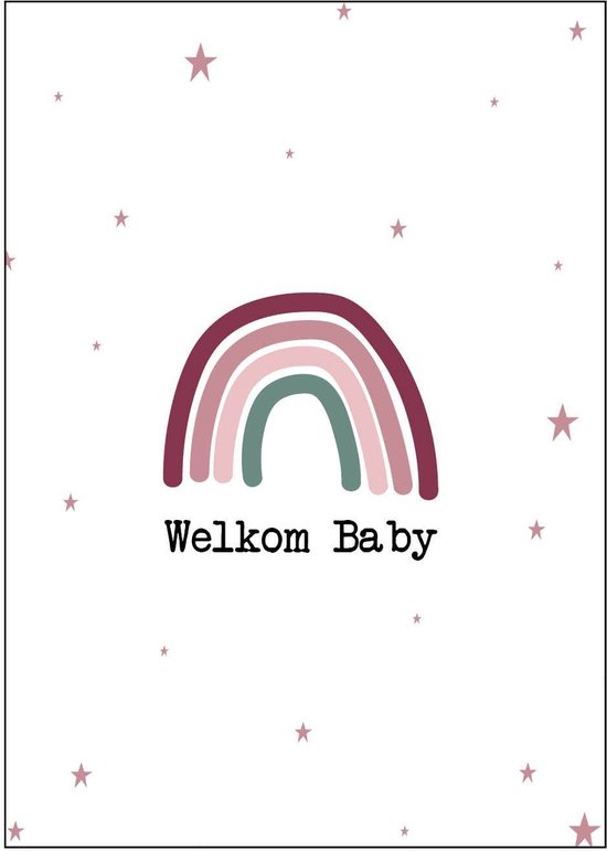 Ansichtkaart Welkom Baby