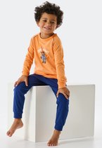 Schiesser- pyjama long pour enfant - Ours en peluche abricot - taille 128