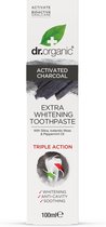 Dr Organic Charcoal Blekende tandpasta 100 ml
