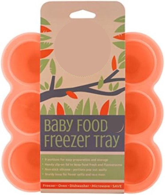  - Gratyfied- Babyvoeding Bewaarbakjes- Baby Food Storage Containers- Babyvoeding Diepvriesbakje- Baby Food Freezer Container