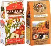 BASILUR - Set losse herfsttheesoorten - fruitinfusie + esdoornthee, 100g