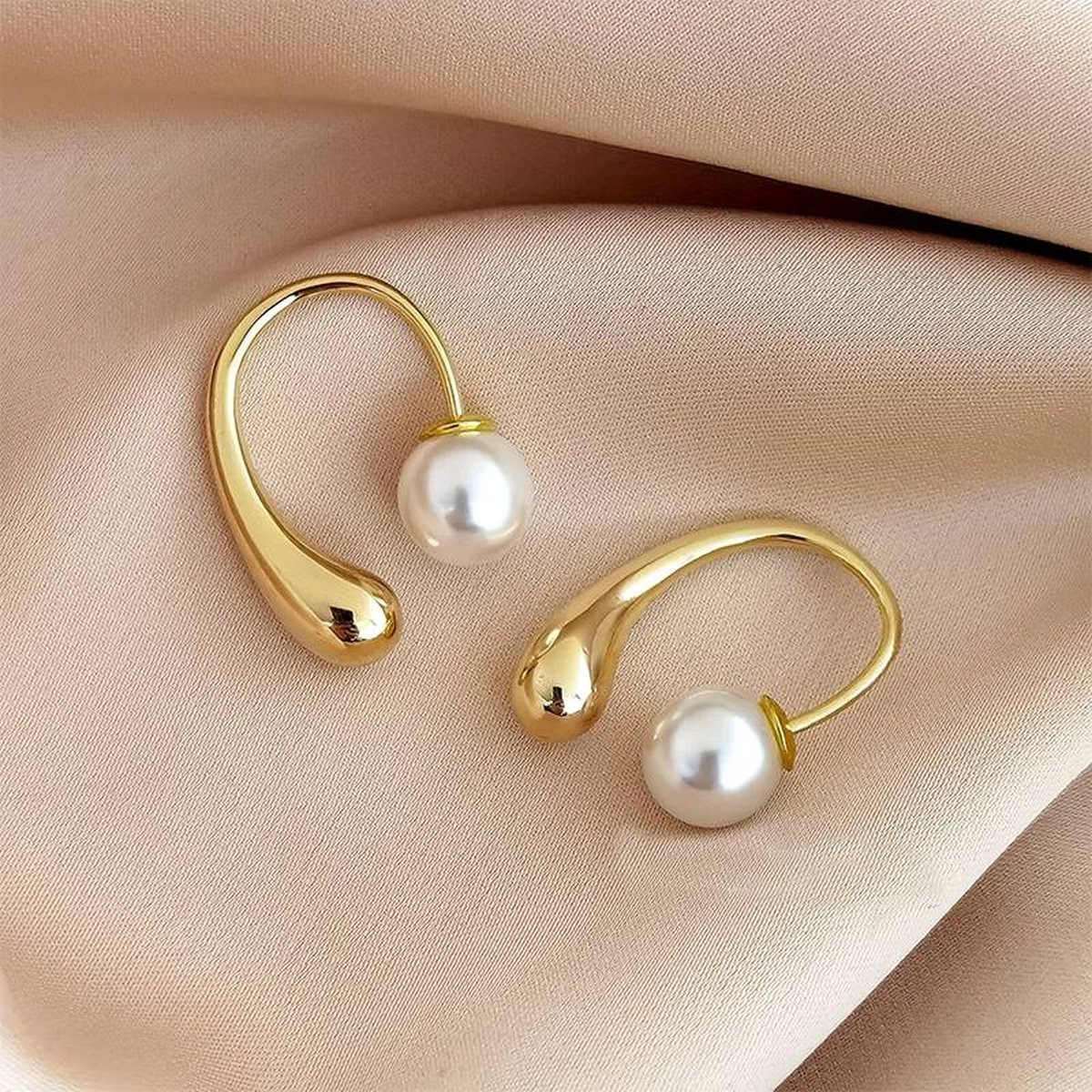 Parel oorbellen-Parel sieraden-Oorbel accessoires-Elegante oorbellen- Oorknoppen-1Paar/ parel oorbellen / Kerst cadeau & Sinterklaas cadeau / verjaardag Cadeau / Cadeau Voor Meisjes