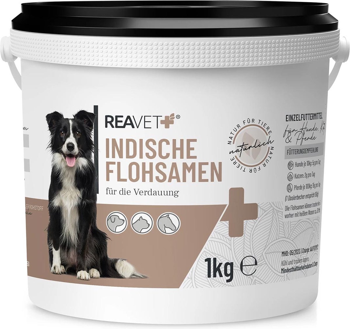 ReaVet - Indische Psyllium / Vlozaad voor Dieren - 1000g