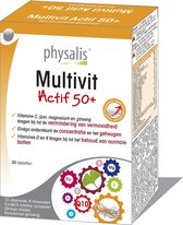 Physalis Supplementen Multivit Actif 50+ Tabletten 30Tabletten
