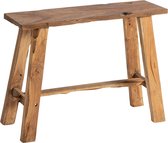 Tabouret en teck Handgemaakt 60 cm d'Indonésie