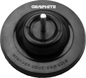 graphite steunzool stijf 125 mm met stift 10 mm 55h823