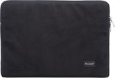 Bombata Universele Velvet Laptophoes Sleeve - 13 inch / 14 inch - Zwart