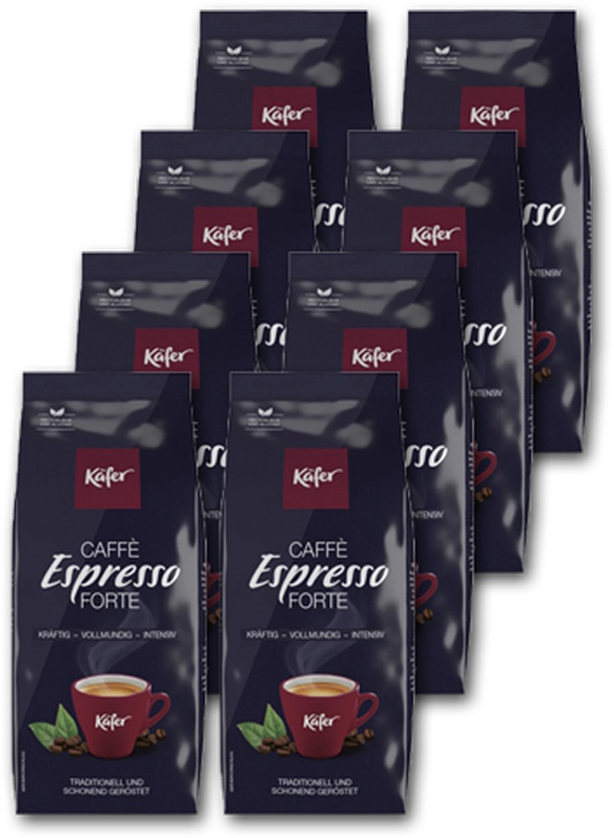 Käfer Caffè Espresso Forte Bonen – 8 KG