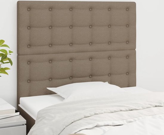 vidaXL 2x Têtes de Lit Meubles de Chambre à Coucher Accessoires de Lit