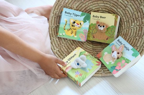 Imagebooks Vingerpopboekje Baby Eekhoorn