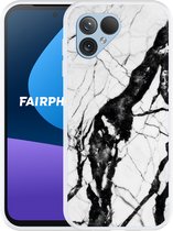 Cazy Hoesje geschikt voor Fairphone 5 Marmer Design