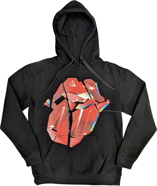 The Rolling Stones - Sweat à capuche/pull Hackney Diamonds Lick - S - Zwart