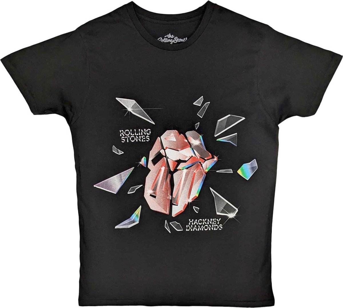 The Rolling Stones - Hackney Diamonds Explosion Heren T-shirt - M - Zwart
