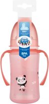 Canpol Babies | EasyStart | Siliconen Trainingsbeker | 240ml | PP | EXOTISCHE DIEREN | roze 6+ m