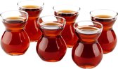 Theeglazenset – thee glazen – set van theeglazen – premium kwaliteit – luxe glazen koffie thee
