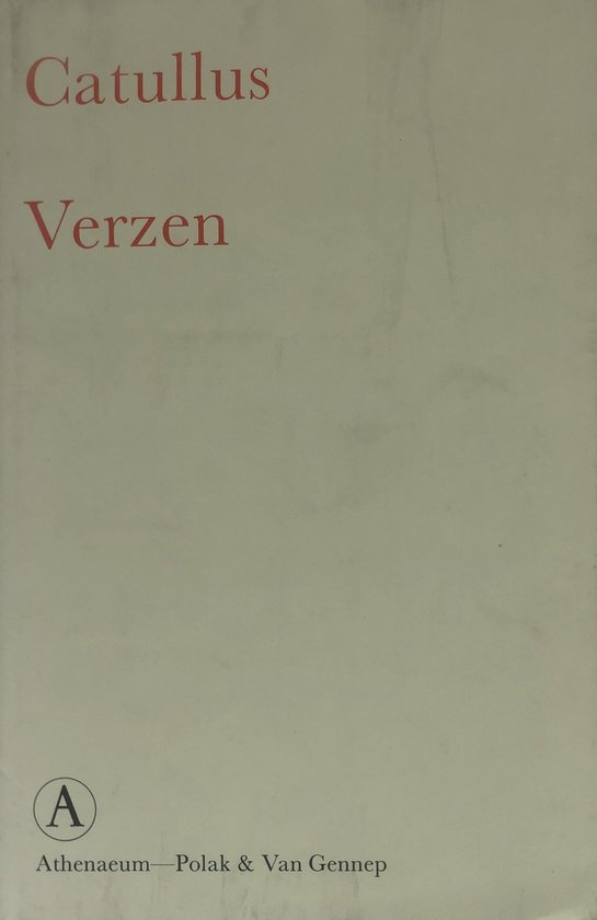 Verzen - cover