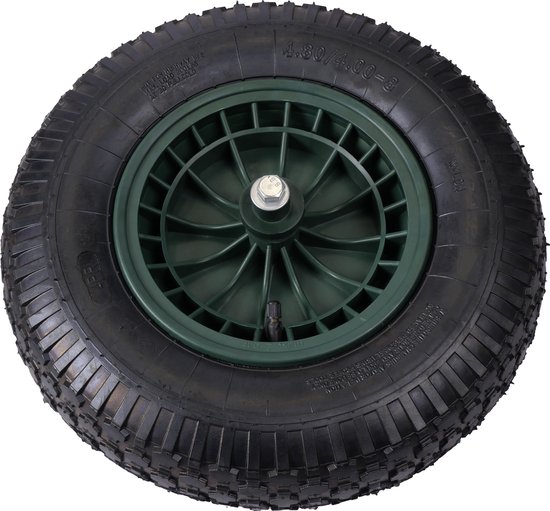 Los lucht wiel voor kruiwagen 400 x 100mm — afbeelding 2
