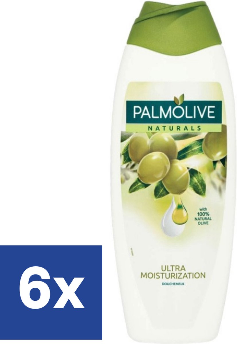 Goedkoopste Palmolive Olijf & Melk Douchegel - 6 x 250 ml